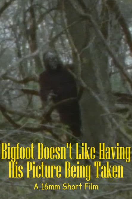Bigfoot Doesn't Like Having His Picture Being Taken