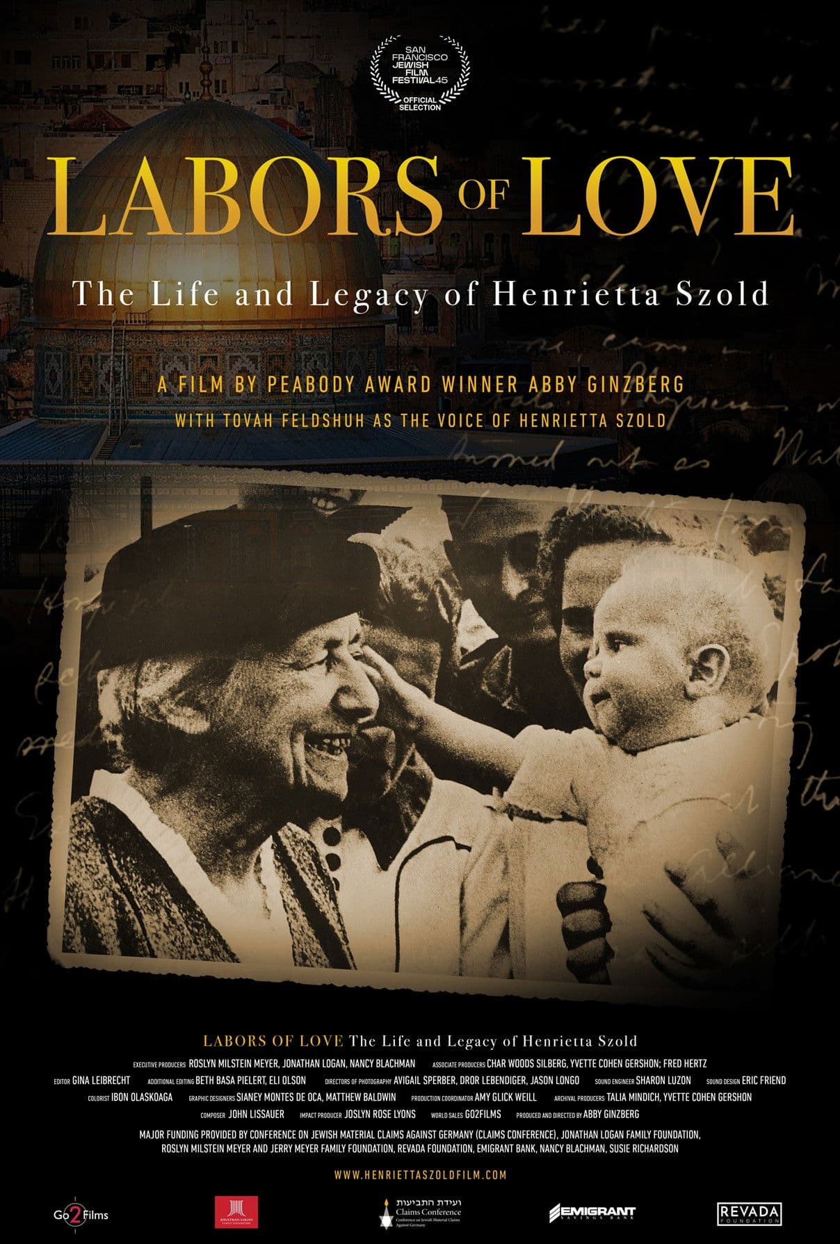 Labors of Love: The Life and Legacy of Henrietta Szold